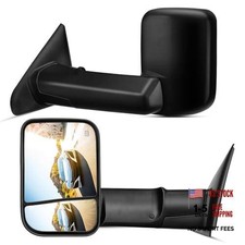 Power Heated Towing Mirrors Fit For 2002-2008 Dodge Ram 1500 2500 Adjustable Power Heated Towing Mirrors Fit For 2002-2008 Dodge Ram 1500 2500 Adjustable