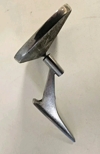 Vintage 60s 70s Chevy GM Exterior Side Mirror Chrome