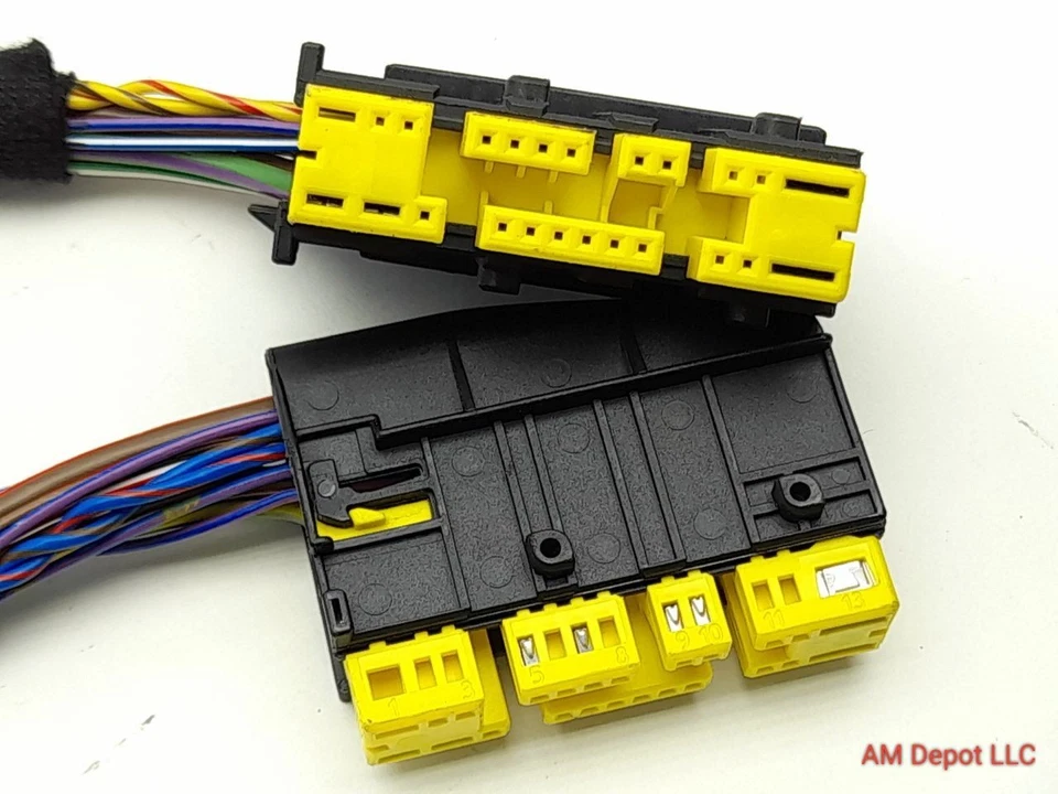 BMW 330ci 325ci E46 2002 sedán conector asiento delantero juego coleta 61138369719 Foto 4 de 4