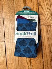 Women  s Sockwell Heart Throb Moderate Graduated Compression Socks, Size S/M