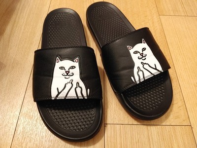 RIPNDIP Lord Nermal Slides black Größe 46 mit OVP *TOP*