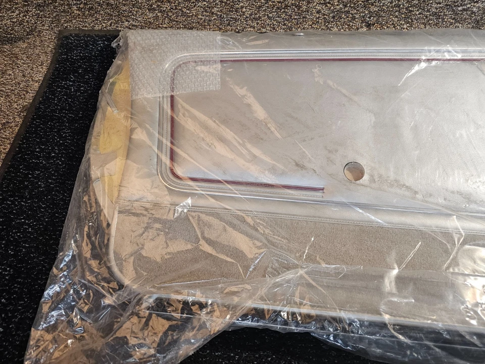 (CANTIDAD 1 PAR) PUI 79HD66-P Almohadilla de panel de puerta delantera estándar para Firebird 1979 Foto 3 de 4