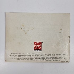 M.C. Kids (Nintendo NES, 1992) CIB Complete In Box w/Manual