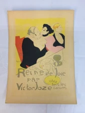 Early 20th century Toulouse Lautrec Woodblock Print
