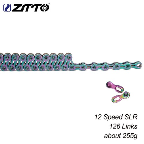 Road Bike Colorful Chain 8s 9s 10s 11s Speed Chain Universal with Missing Link - Picture 36 of 36