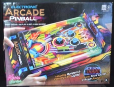Ambassador Electronic Tabletop Arcade Pinball Neon Series