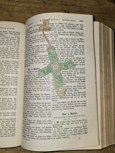 Antique German Luther Bible The Holy Scriptures - Picture 5 of 16