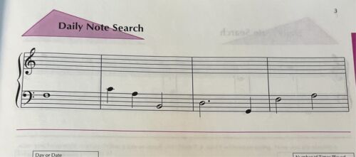 A Line a Day Sight Reading, Level 1, beginner piano, J. S. Bastien, #WP258, 1990 - Picture 4 of 6