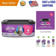 Jumbo Cat Litter Refill Bags - 1-Pack for 4 Ultimate Odor Control