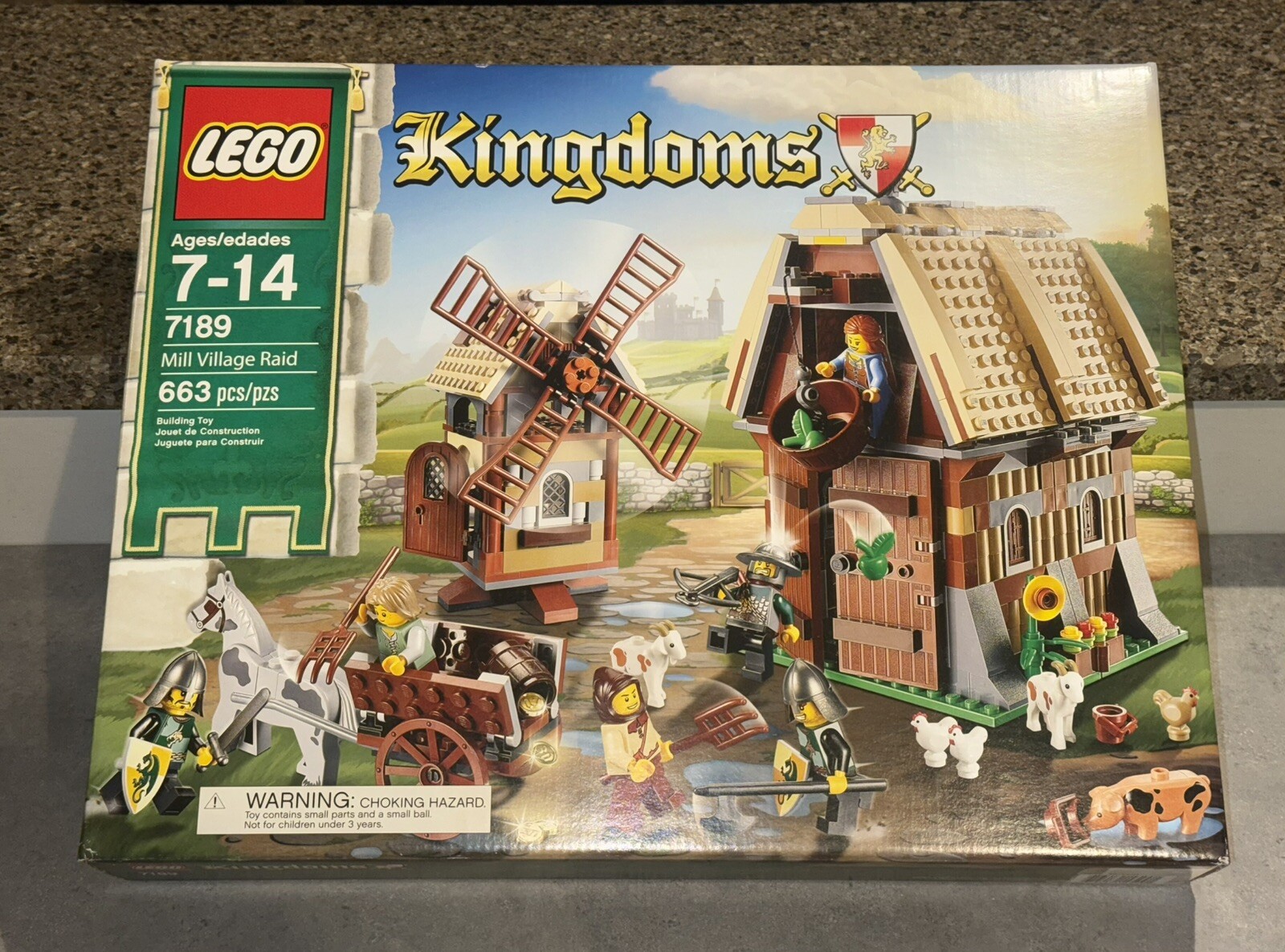LEGO Castle: Mill Village Raid (7189) New/Sealed
