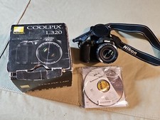 NIKON COOL PIX L320 DIGITAL CAMERA FOR Parts Or Repair Sold As Is