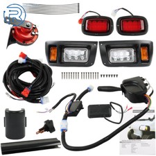 Golf Cart Street Legal LED Light Headlight  Taillight Kit For Club Car DS 1993 