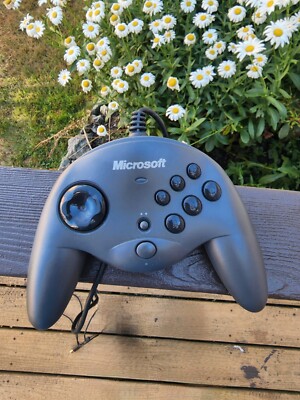 Microsoft SideWinder Game Pad Controller Mac PC USB X08-09336 Tested Working