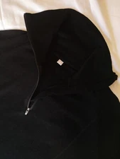 Safa Mens Base Layer Shirt S Merino Wool Sport Ski Breathable Black Activewear 