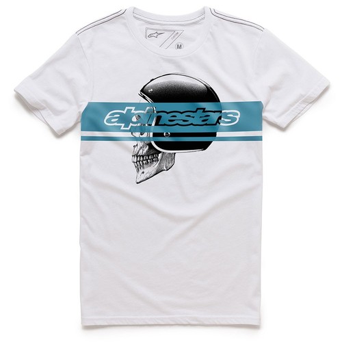 NEW WITH TAGS Alpinestars MIND Tee Shirt MEDIUM-2XLARGE WHITE LIMITED RELEASE - Picture 1 of 2