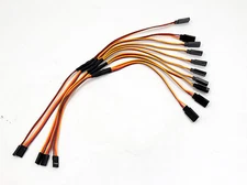 5Pcs 12in RC Universal Servo Y Harness Extension Cable Lead (Futaba/Spektrum/JR)