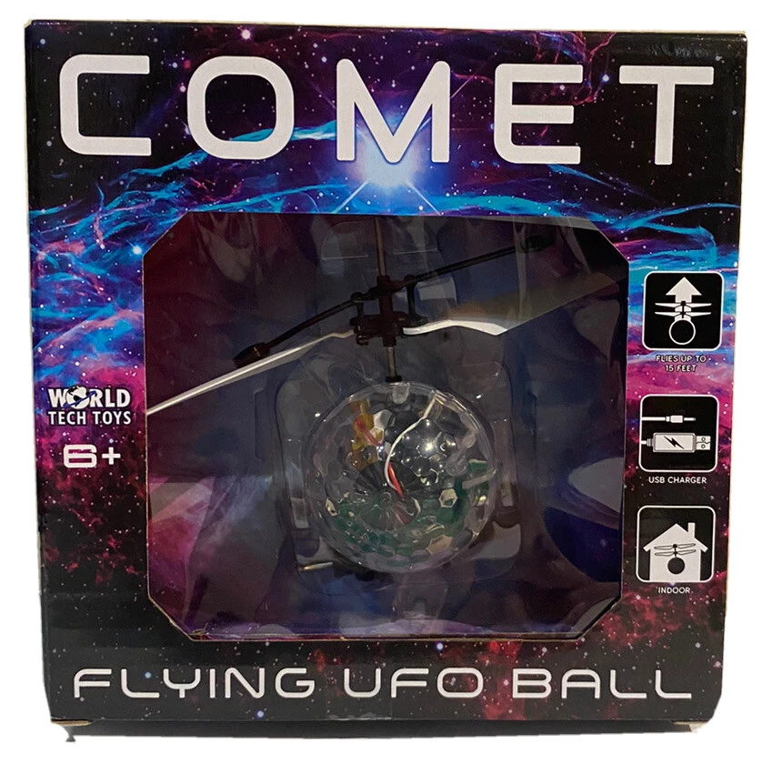 World Tech Flying UFO Ball Toys Comet LED Effect Kids - Image 4 of 4