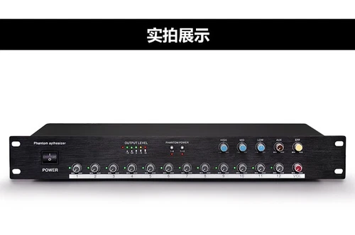 12 Intput 48V Phantom Power Audio Microphone Hub For XLR 6.35mm Table Conference - Picture 8 of 14