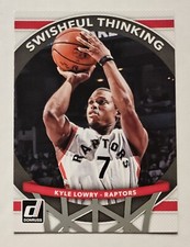 KYLE LOWRY 2017-18 Panini Donruss - Swishful Thinking #9 Raptors All-Star