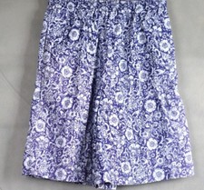 VTG 60s Haymaker Lacoste Blue Floral Hawaiian Shorts About A Size Medium RARE