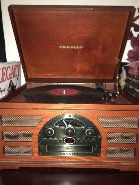 record player with aux