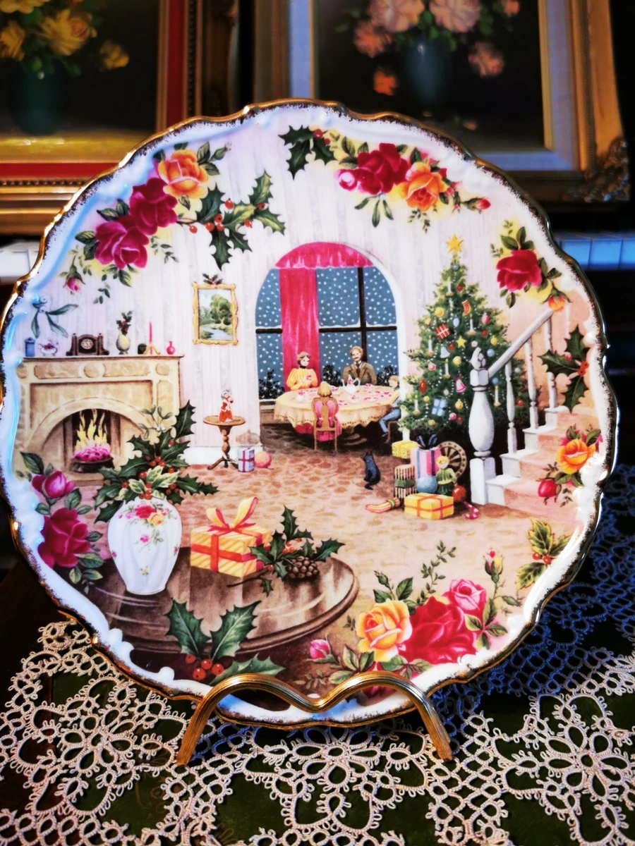 Royal albert top christmas plates
