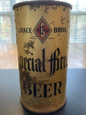(Grace Bros) Special Brew Beer, OI IRTP FT TO, Empty Outdoor Can, Pinholes Patch
