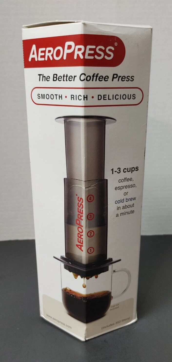 AERO PRESS COFFEE PRESS ESPRESSO COLD BREW AMERICAN LATTE COFFEE NEVER USED NEW