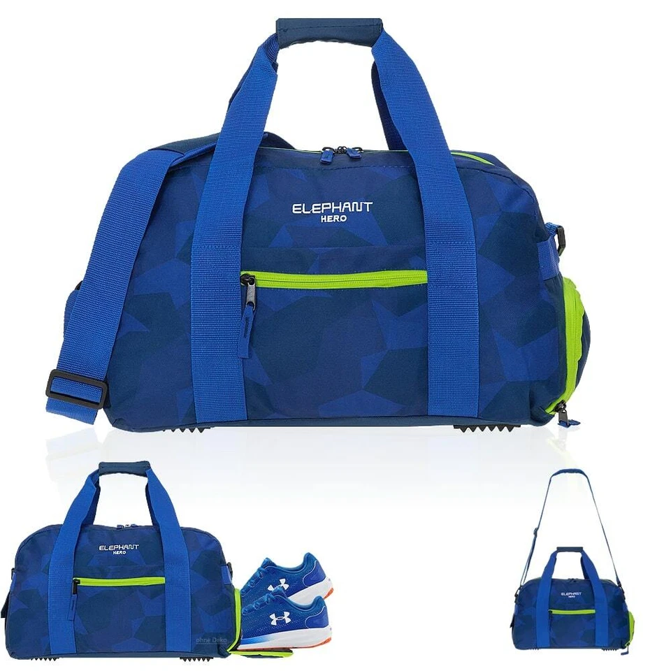 Schulrucksack 3 T Set Mädchen Jungen Elephant Signature Sporttache Mäppchen rsmb - Bild 3 von 4