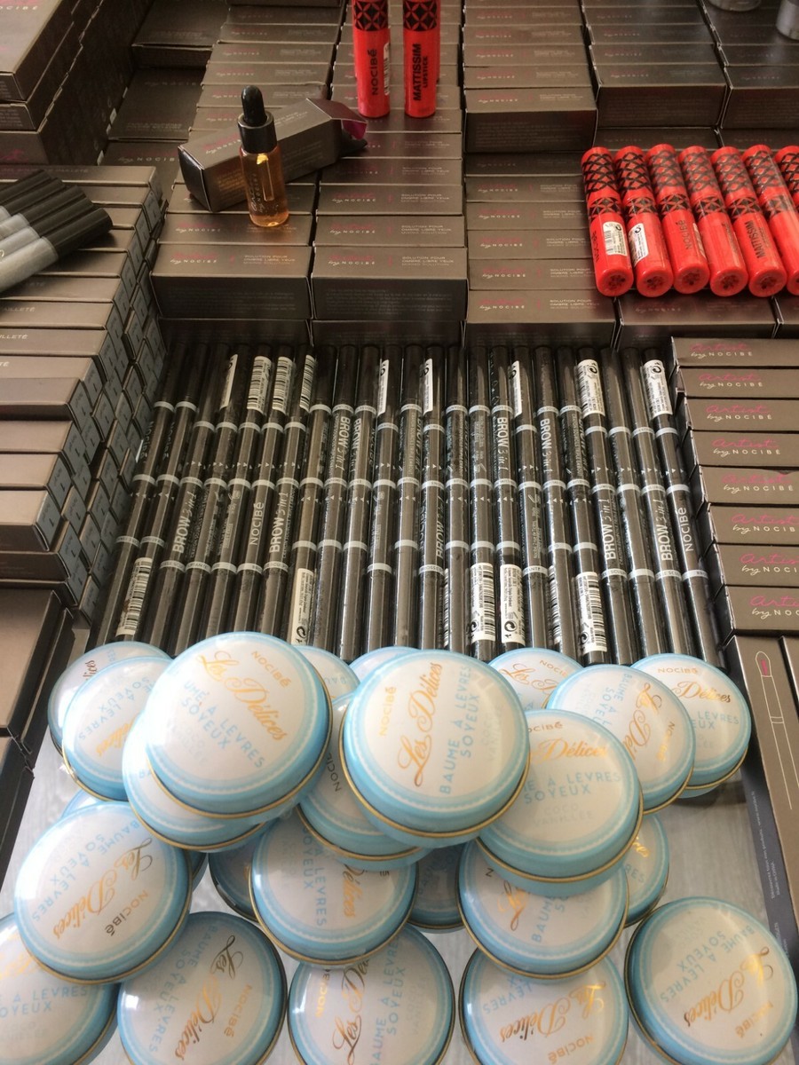 Lot Revendeur De 200 Maquillages & Masques Visage NOCIBÉ - Pinceaux Inclus - Neuf - Fabriqué En France