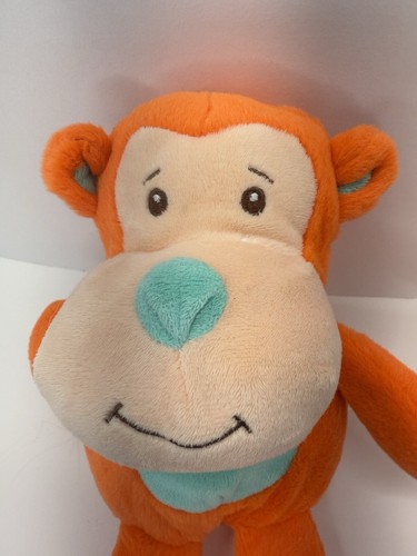 Animal Adventure Orange Monkey Plush 11" Sweet Sprouts Stuffed Animal Tag Toy - Picture 2 of 10