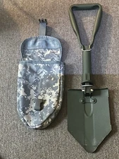 E-Tool Entrenching Tool Shovel with MOLLE II Carrier Pouch 8465-01-524-0001