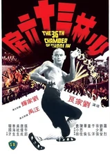 The 36th Chamber of Shaolin Chinese Gordon Liu Movie Poster Wall Art B3 B4