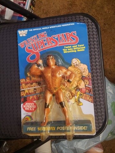 WWF Wrestling Jimmy Superfly Snuka New Sealed On C...