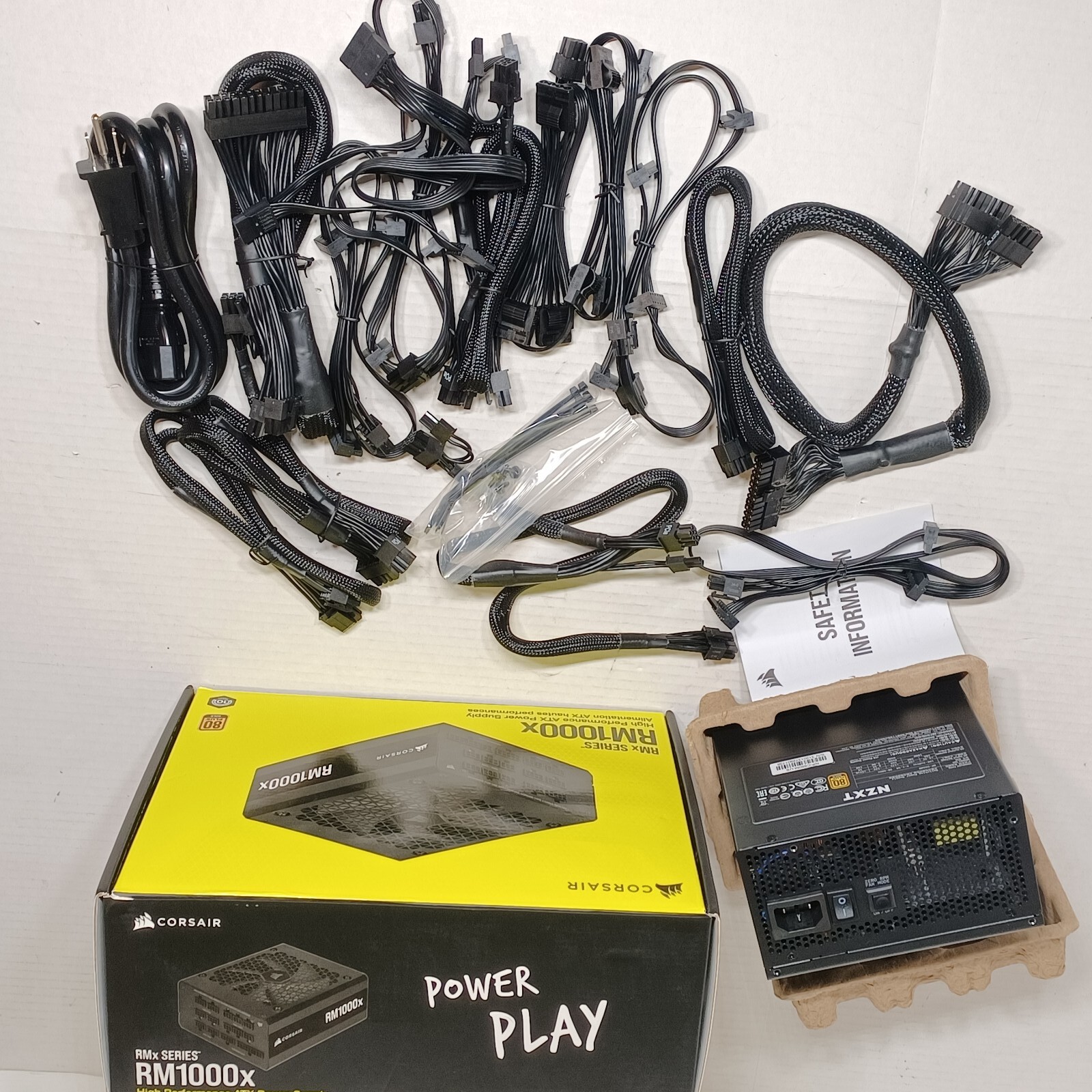 NZXT C650 NP-C650M 650 Watt PSU 80+ Gold Modular ATX Power Supply