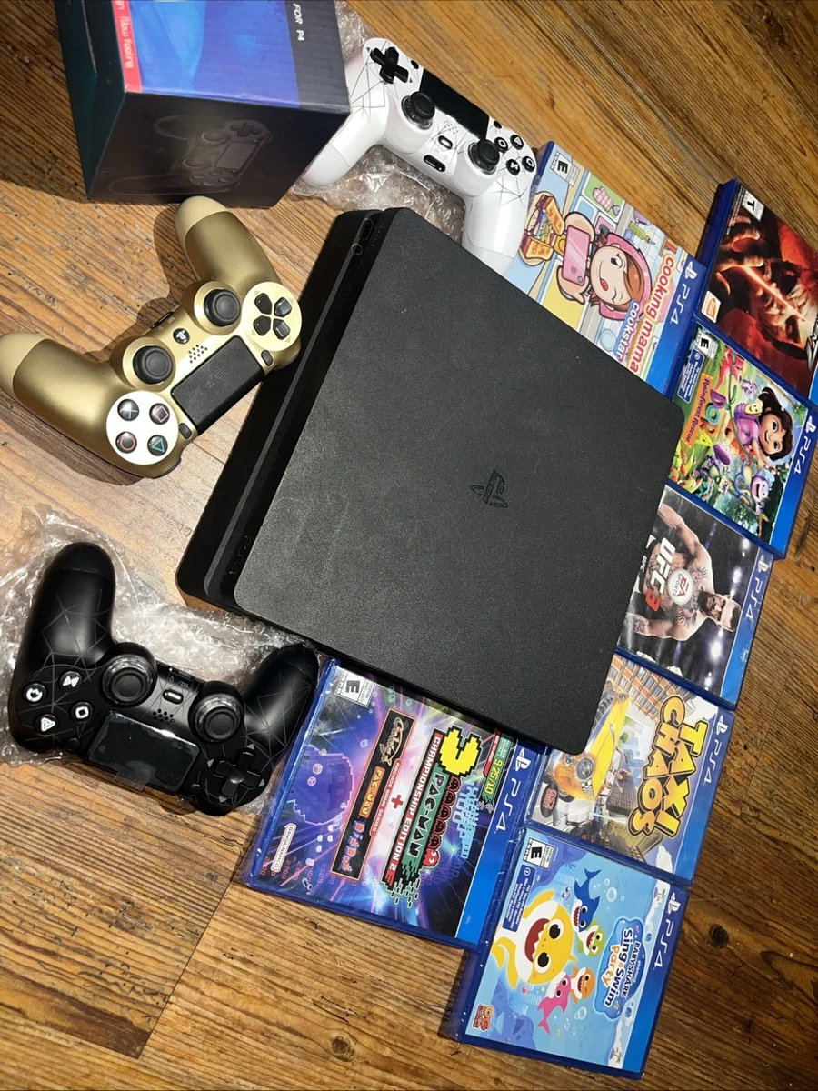 25+ Sony PlayStation 4 Slim Home Video Game Consoles for sale