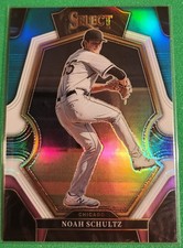 2023 Panini Select Premier Level Teal White Pink Prizm /49 Noah Schultz #119