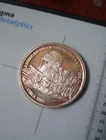 American Steam Locomotive 4-4-0 type Train Eagle 1oz 999 FINE Silver round C2819