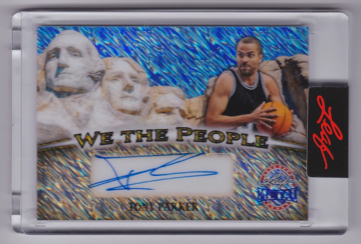 その他 TONY PARKER auto Tony Parker Basketball Autographed Sports Trading Cards