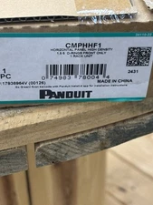 CMPHHF1 (Panduit) Open-Access Horizontal Single-Sided Manager, 1RU, 5.6 in. Dept