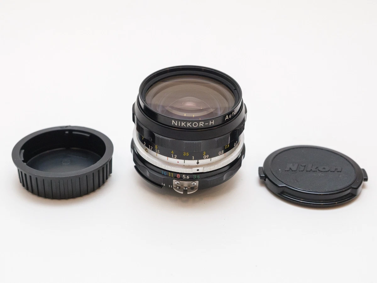 Nikon NIKKOR f/3.5 Camera Lenses 28mm Focal for sale | eBay