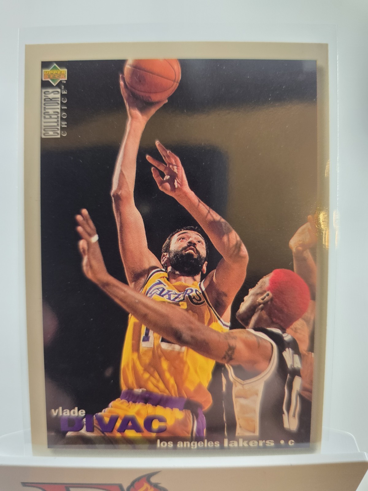 1995-96 Upper Deck Collector's Choice - Vlade Divac #47 Los Angeles Lakers 