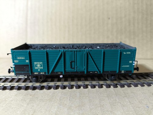 Modélisme ferroviaire HO. Wagon tombereau SNCB. type 1221 b . ROCO | Condition: Occasion