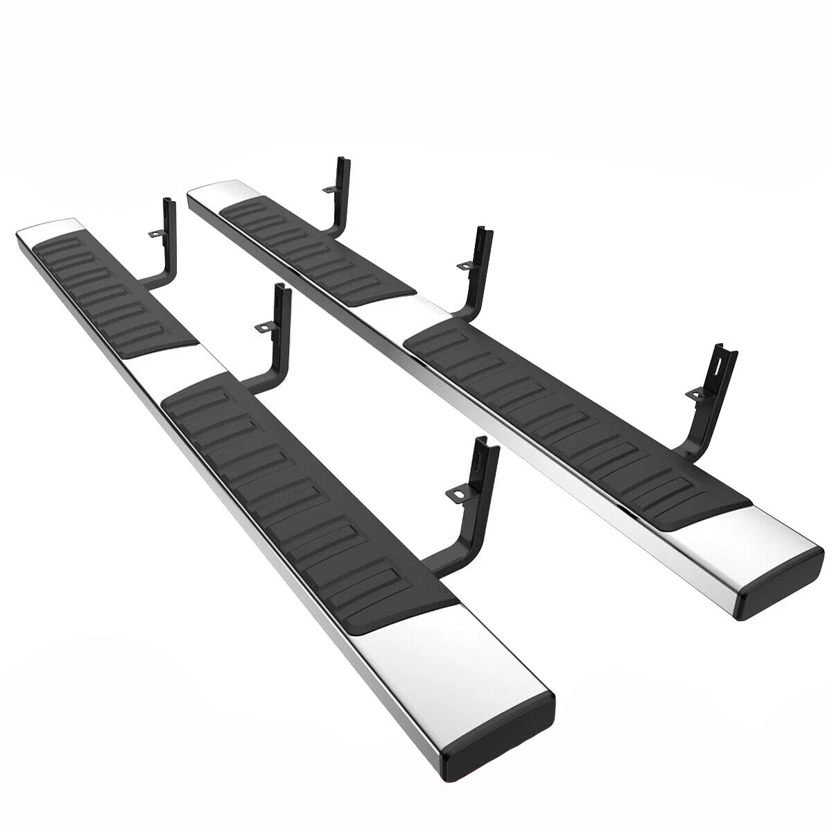 Running Boards - 5" - Stainless Steel - 2015-2020 Chevrolet Colorado Crew Cab