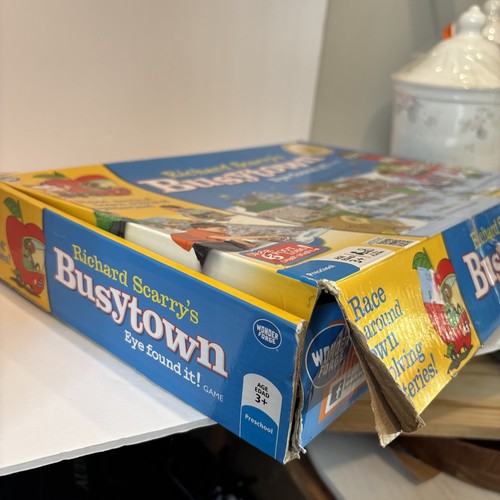 Richard Scarry's Busytown Eye Found It Board Game Wonder Forge Vintage - Picture 4 of 6