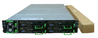 Fujitsu Primergy CX600 M1 2HE Gehäuse + 8x CX1640 M1 Nodes (Phi 7210/192GB/1TB)