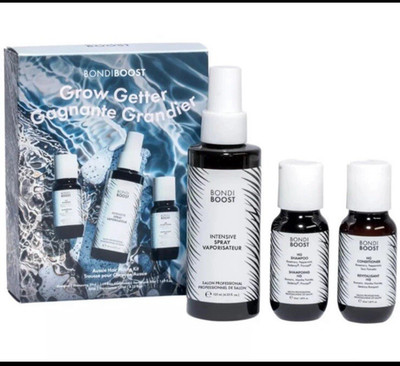 NEW Bondi Boost Grow Getter Hair Care Set with Rosemary  Thinning Damaged Hair