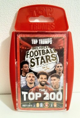 World Football Stars ''24 Top 200 - 4er Pack (rot) Top Trumps Kartenspiel
