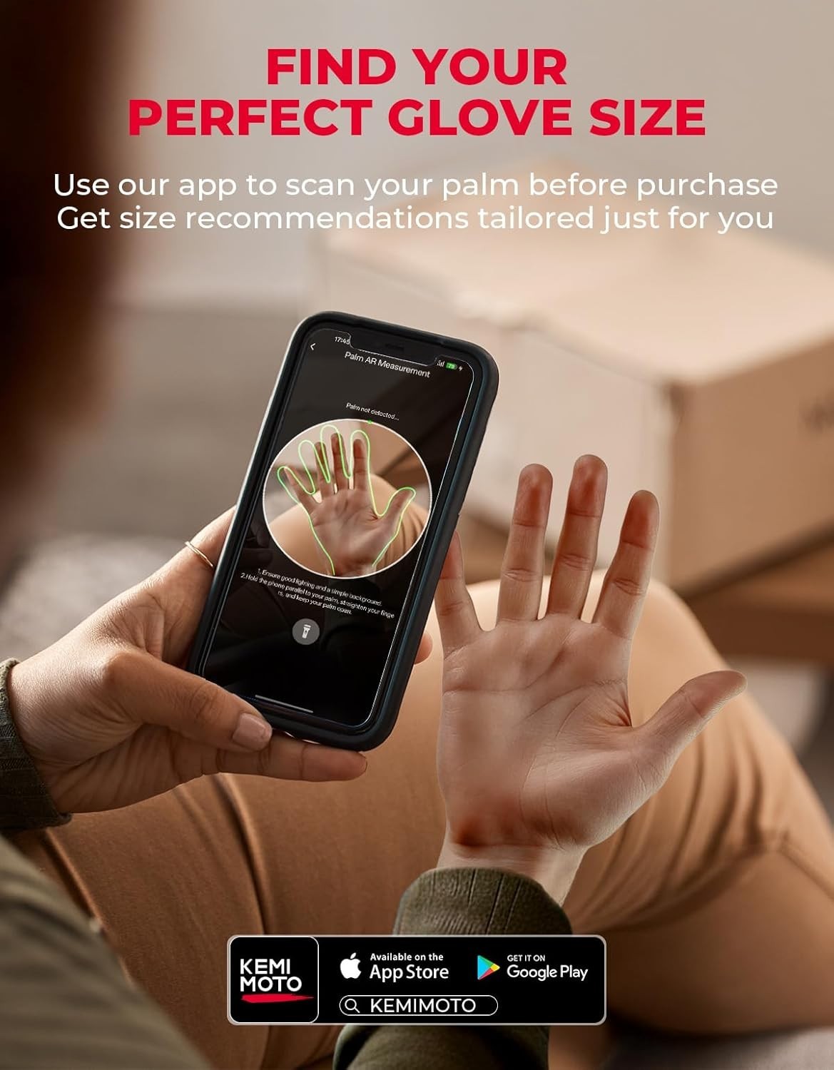 Durable Touchscreen Motorcycle Gloves for Men, Abrasion-Resistant, Black, Medium