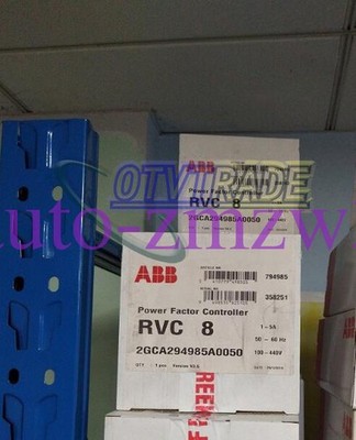 ONE ABB RVC-8 RVC8-1/5A Power Factor Controller NEW
